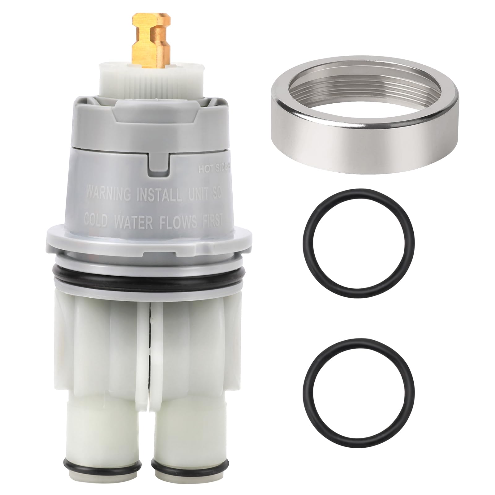 Shower Cartridge Replacement for Delta 13/14 Series, Compatible with Delta MultiChoice Rough-in Valve and Single-Handle Trim Kit RP46074 Shower Cartridge Replacement for Delta 13/14 Series, Compatible with Delta MultiChoice Rough-in Valve and Single-Handle Trim Kit RP46074